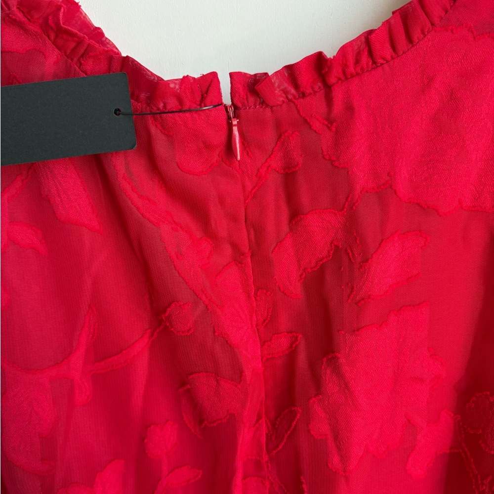 Lulu’s Red Mini Dress - Picture 3 of 7